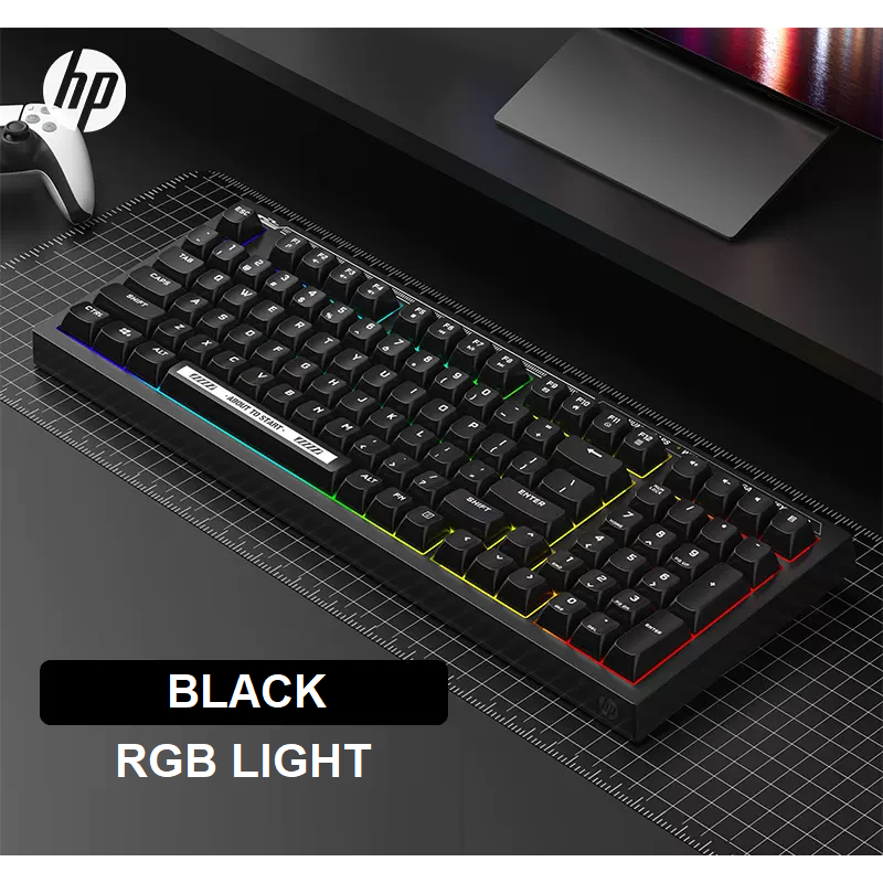 HP K300 (104 KEYS) / K300 2024 (98 KEYS) WIRED USB MEMBRANE GAMING ...