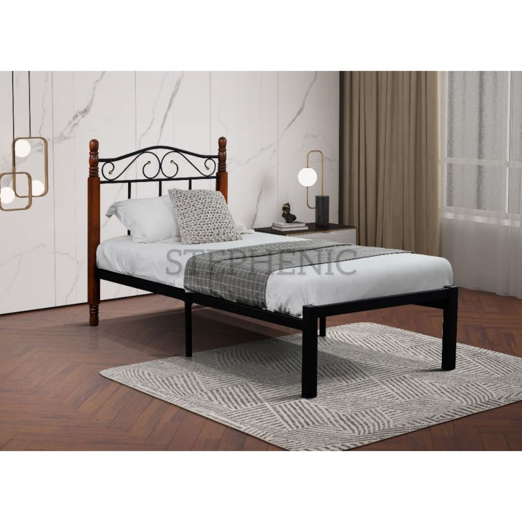 READY STOCK KATIL SINGLE/KATIL HOSTEL/LATIL BUJANG/SINGLE BED/ METAL ...