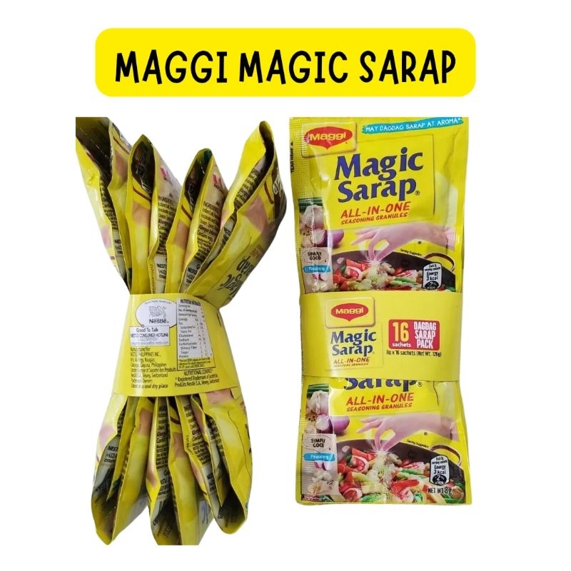 Maggi Magic Sarap [8g x 16 sachet] | Shopee Malaysia