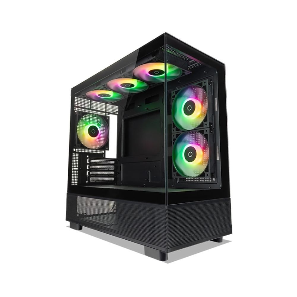 Tecware Infinity M & M2 ARGB Dual Tempered Glass MATX Pre-installed ...