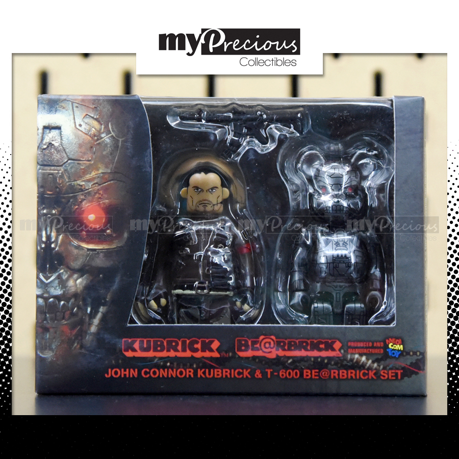 Medicom Bearbrick Be@rbrick Kubrick 100% Terminator Salvation John ...