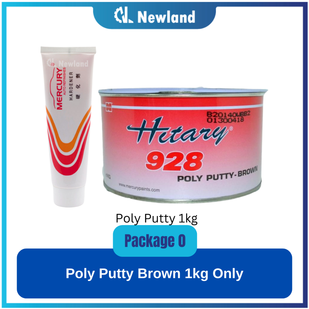 Nissan Hitary 928 Car Putty + Hardener / Simen Kereta / Poly Putty 1kg