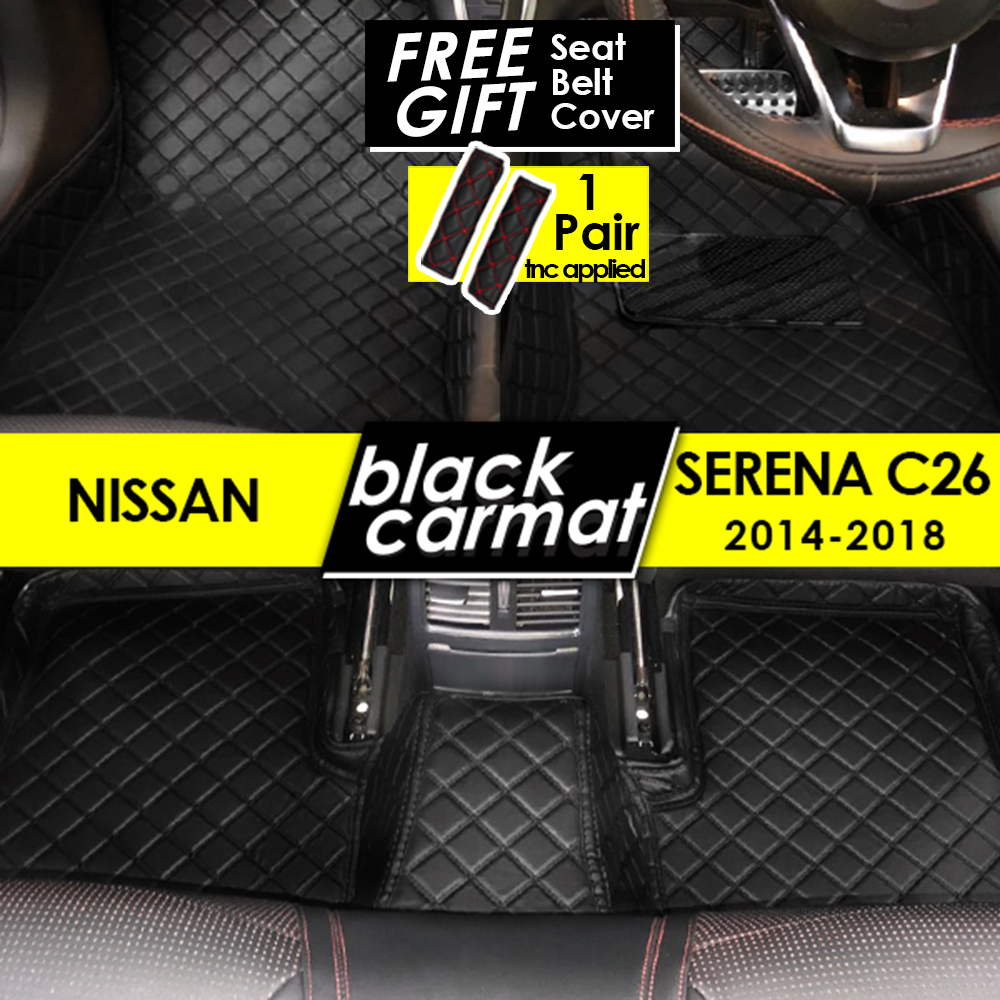 NISSAN SERENA C26 2014 2015 2016 2017 2018 Premium 6D PU Leather Car ...