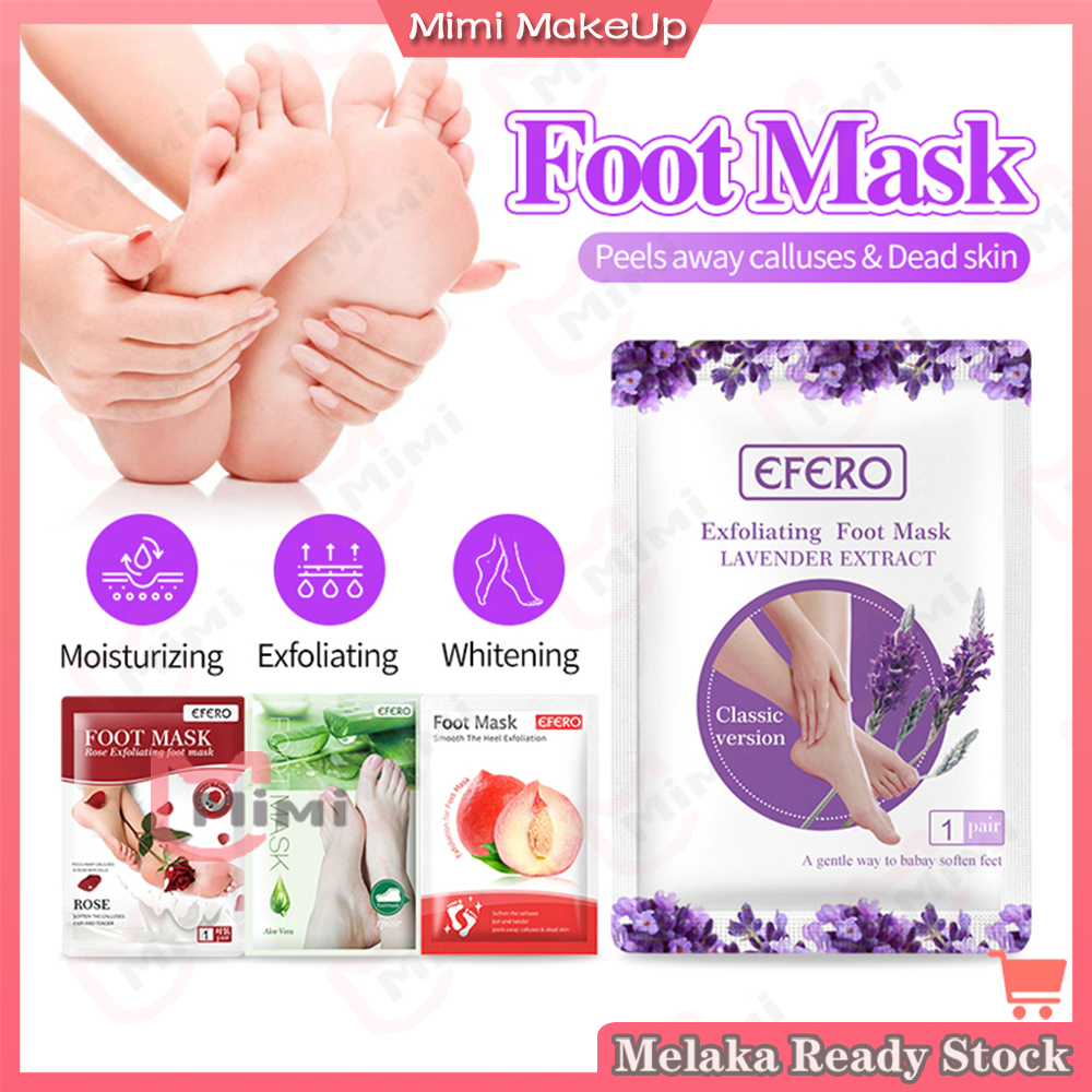Foot Mask Remove Dead Skin Beriberi Calluses Itchy Feet Lavender ...