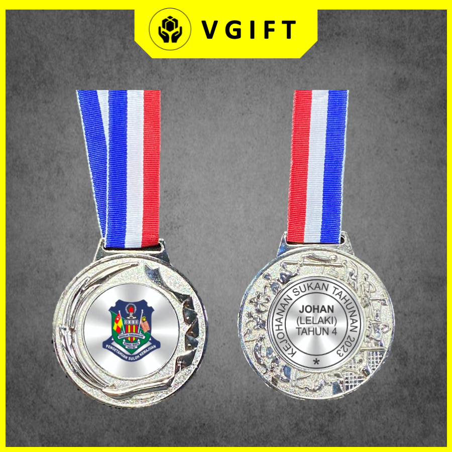 [KL SELLER] Custom Metal Medal Murah Medal Custom Medal Besi Badminton ...