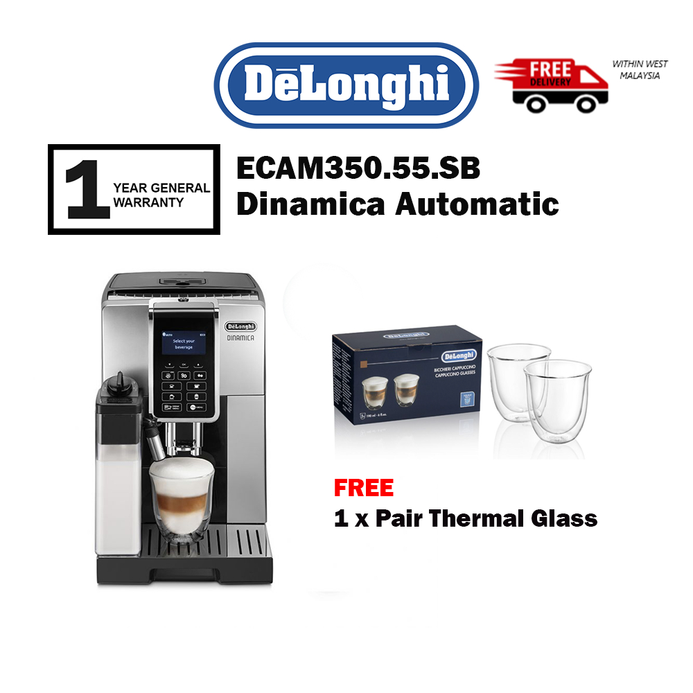 {FREE SHIPPING} Delonghi Coffee Machine Dinamica Automatic Coffee Maker