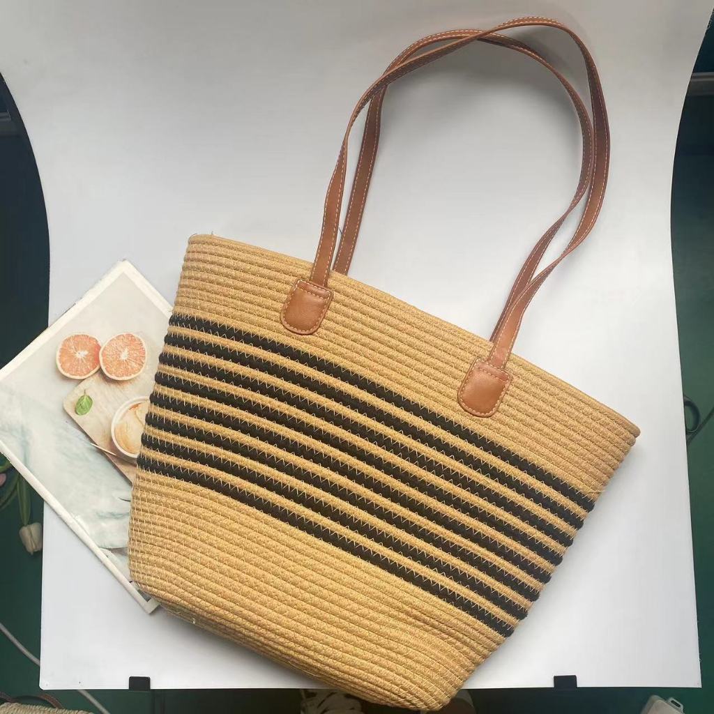 Meija Judy Tote Bag Cotton Rope Large Capacity Picnic Handbag Beg