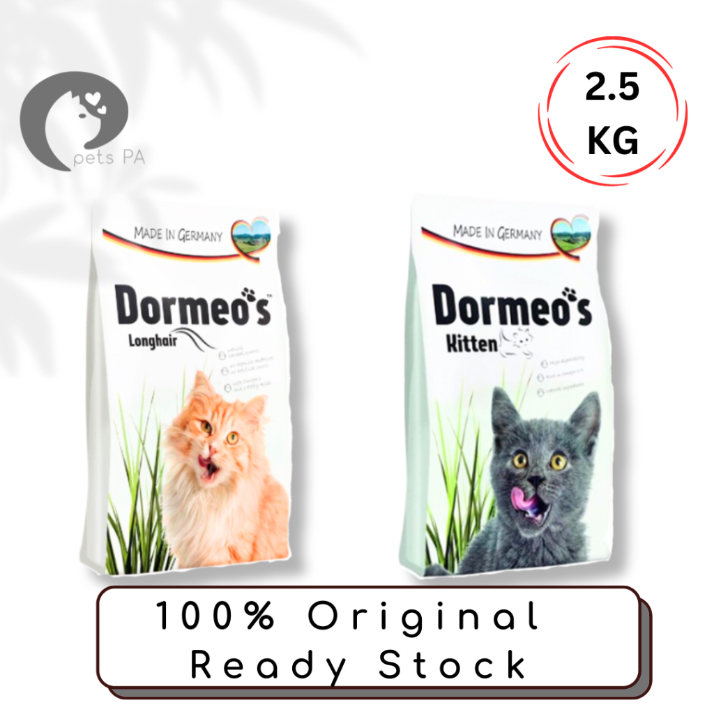 Dormeo's Cat Food Longhair & Kitten 2.5kg Shopee Malaysia