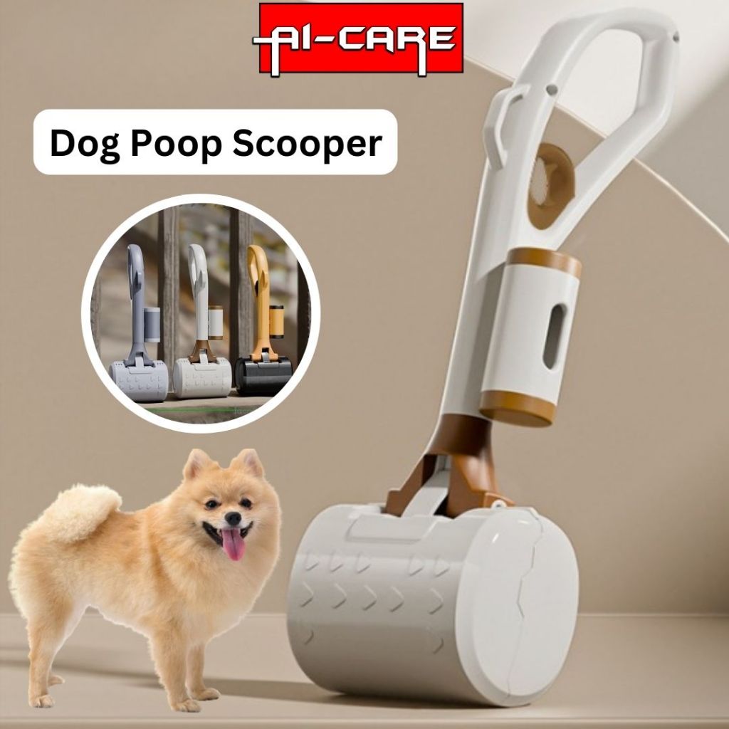 Portable Pet Outdoor Cleaner Dog Poop Scooper Garbage Picker Poop Bag ...