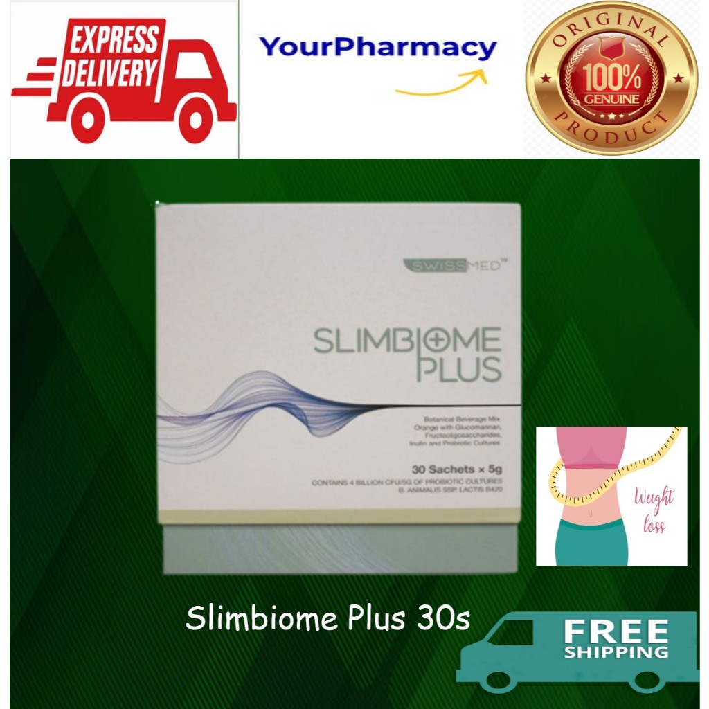 Swissmed Slimbiome Plus Chromium Picolinate and Prebiotic