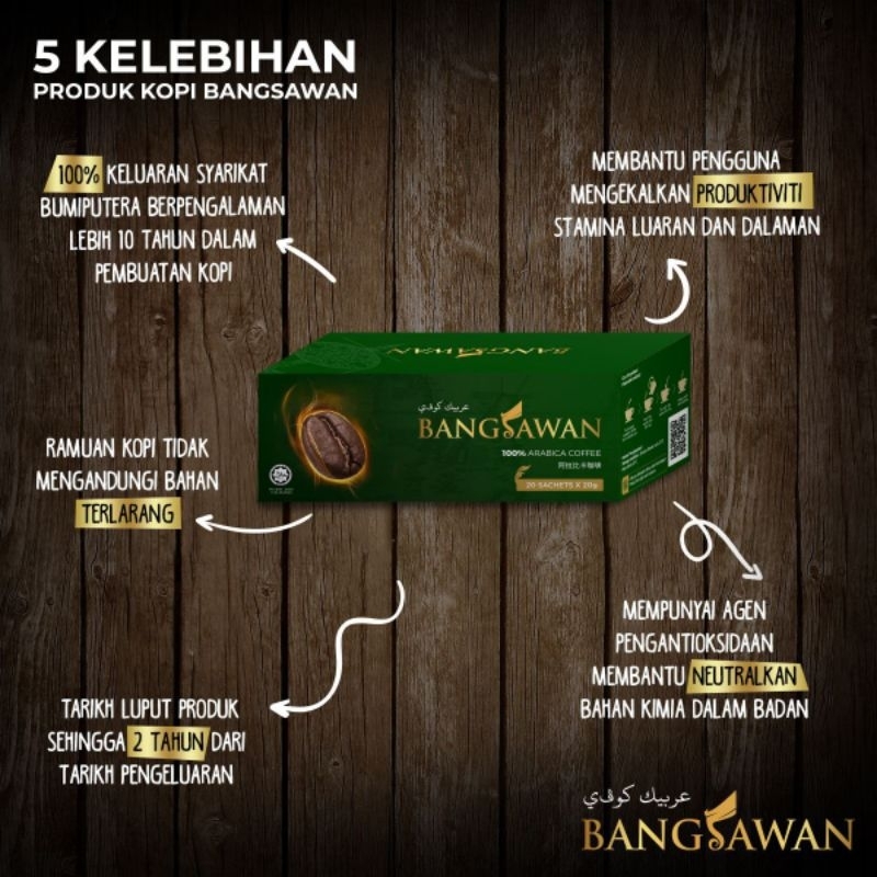 KOPI BANGSAWAN ORIGINAL 100% | Shopee Malaysia