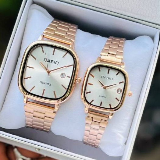 CASIO SET COUPLE BATTERY Casio Couple QUARTZ WATCH Shopee Malaysia