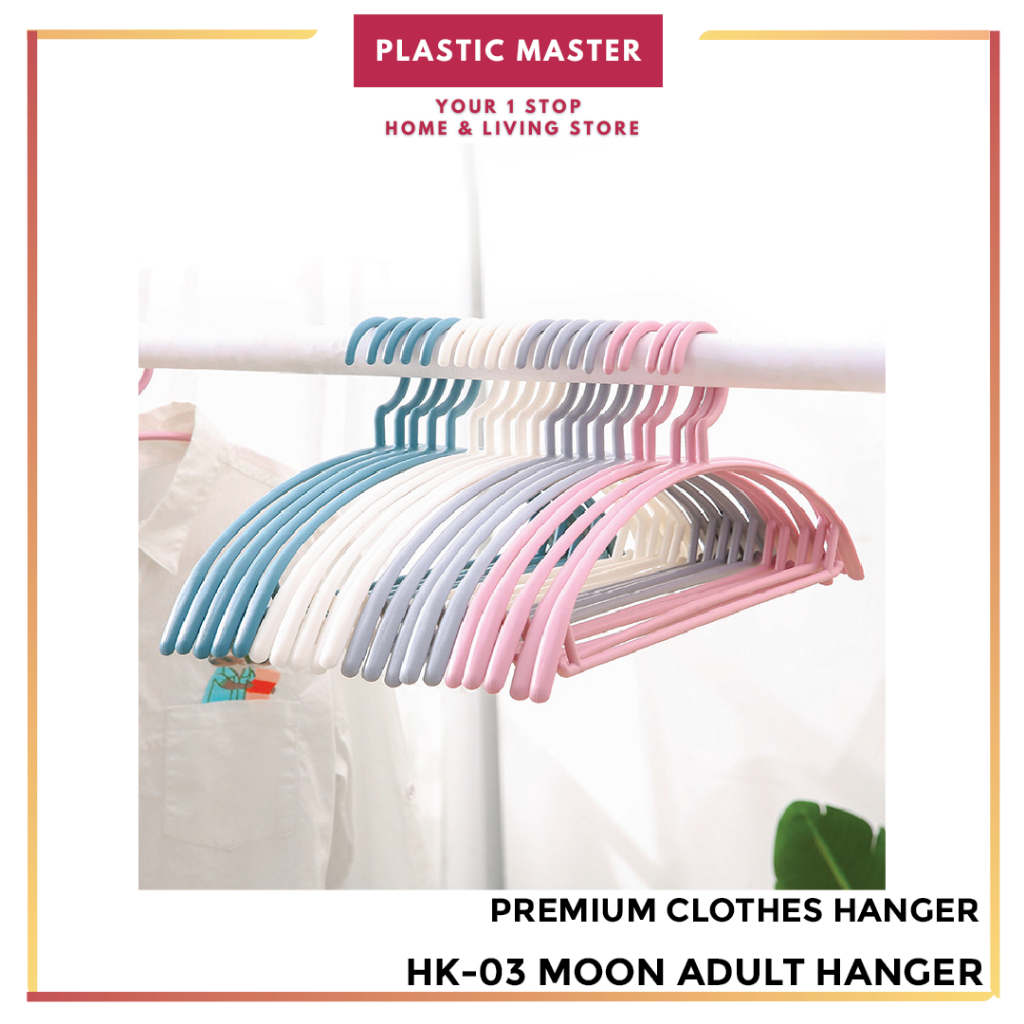 [BUNDLE ]Laundry Wardrobe Clothes Hanger /Plastic Adult Hanger ...