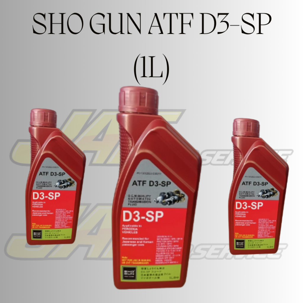 SHOGUN ATF D3-SP Automatic Transmission Fluid ATF D3SP SP3 (1L) For ...