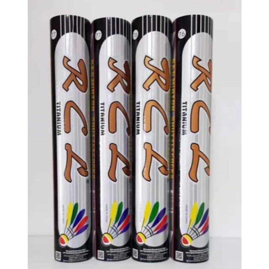 RCL Titanium Badminton Shuttlecock SUPERIOR QUALITY Speed 76 77 Original 100 Shopee Malaysia