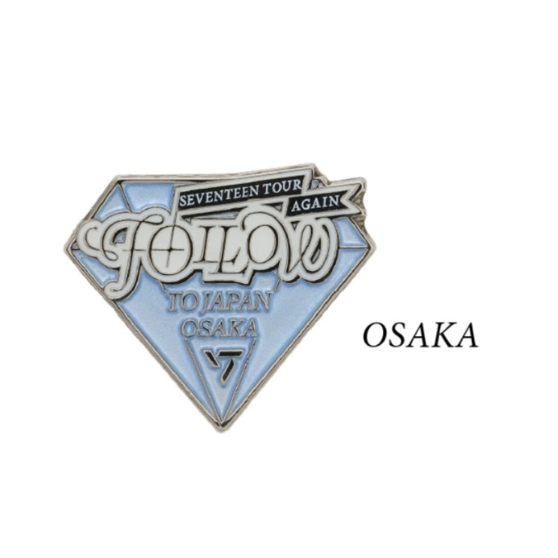 SEVENTEEN FOLLOW PINS PIN BADGE SETピンバッジ SEVENTEEN FOLLOW ピンバッジ PINS TOKYO 東京 - メルカリ