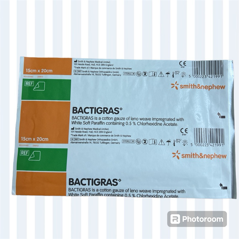 Smith & Nephew Bactigras Dressing 15cmx20cm (pack /3pcs) | Shopee Malaysia