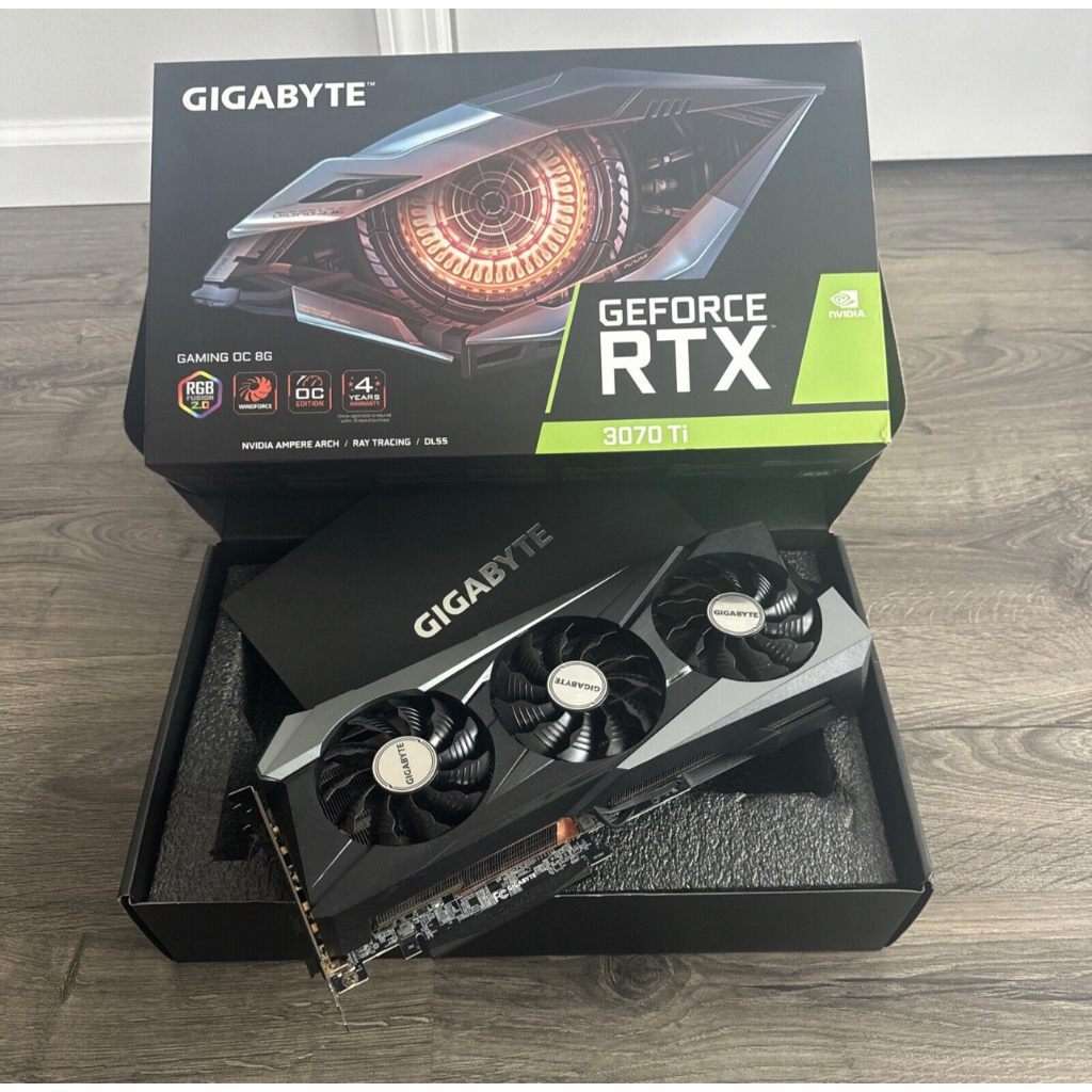 GIGABYTE GeForce RTX 3070 Ti GAMING OC 8GB GDDR6X Graphics Card ...