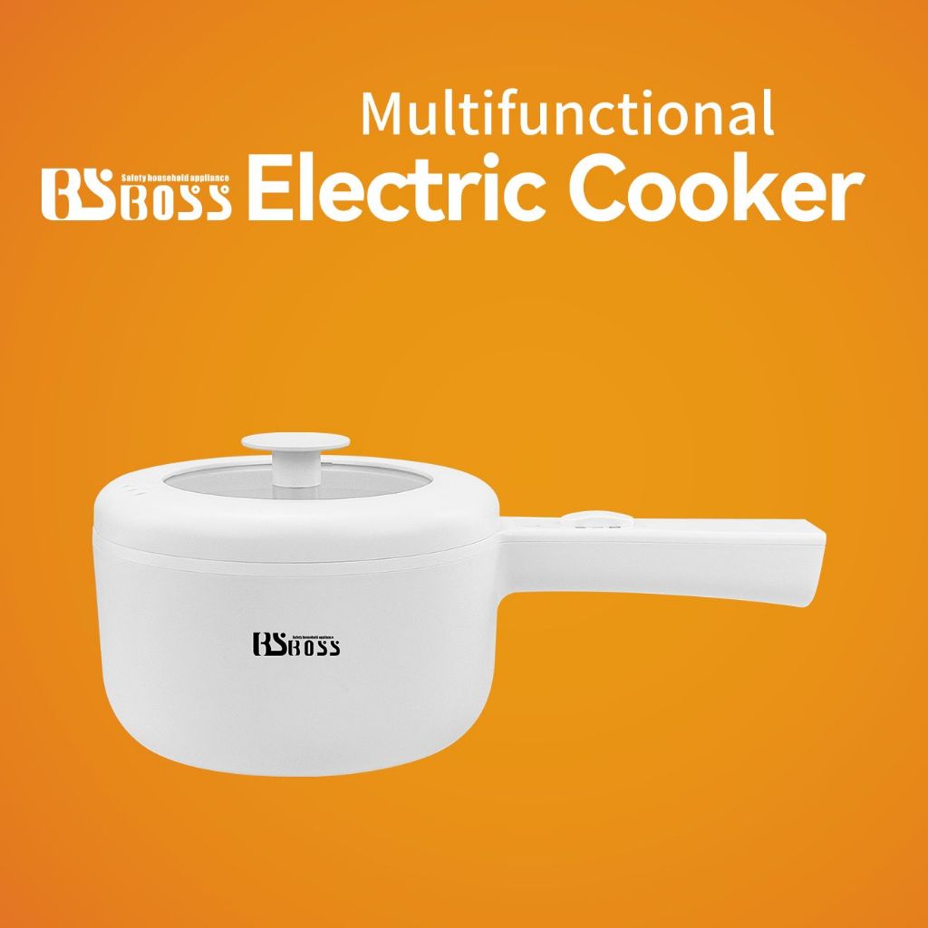 BSBOSS Non-Stick Ceramic Coating Mini Electric Multi-Function Cooker ...