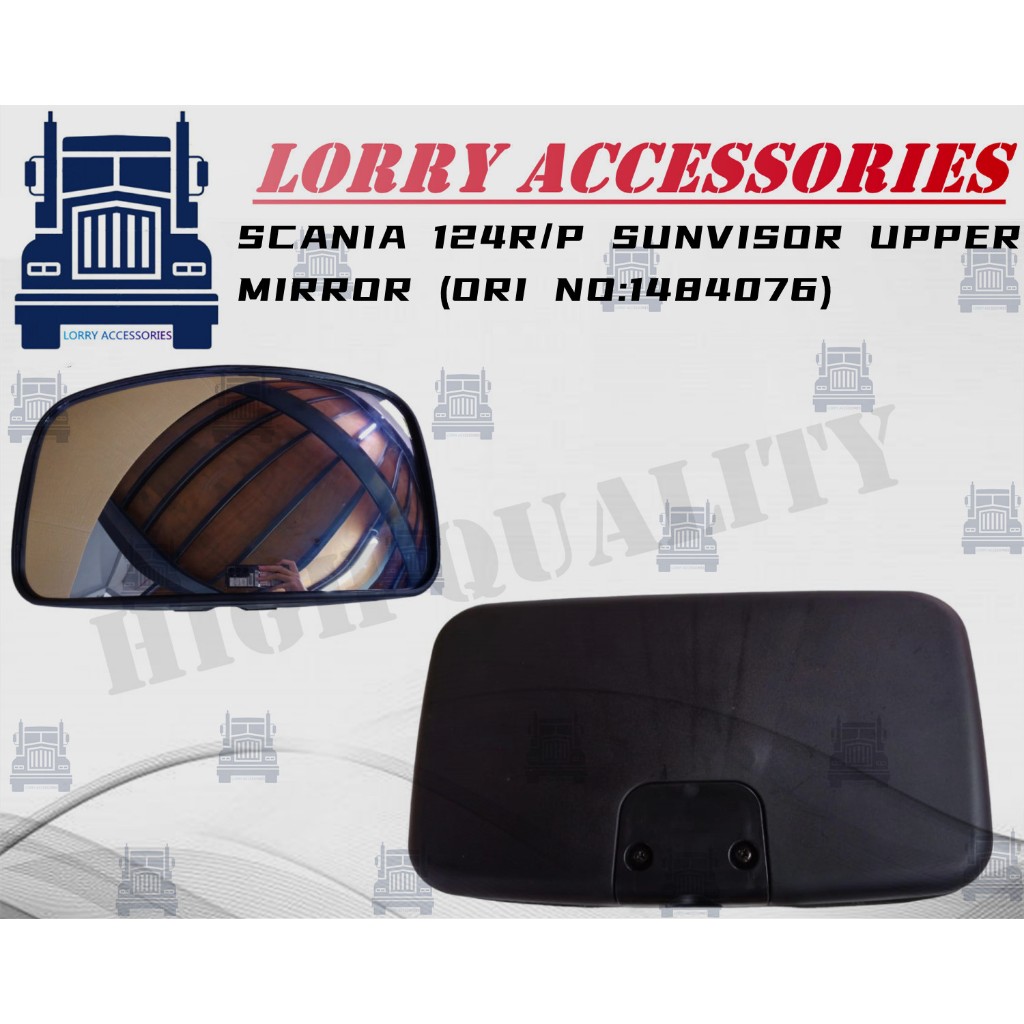 SCANIA 124R/P SUNVISOR UPPER MIRROR (ORI NO:1484076) | Shopee Malaysia