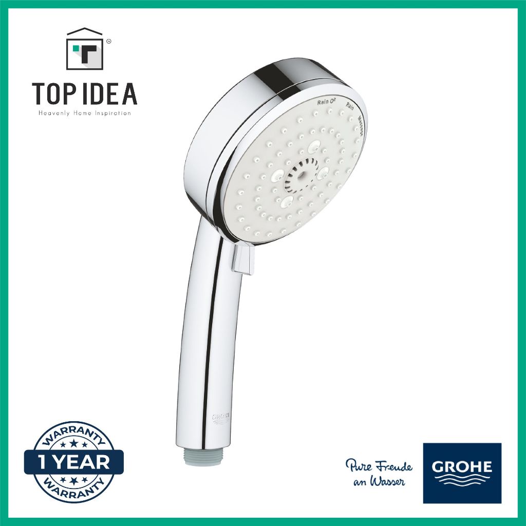 GROHE Tempesta Cosmopolitan 100 Hand Shower 3 sprays Made In