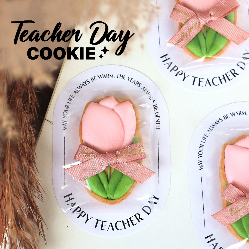 SHOWBING 1Pcs Teachers Day Cookies Gift Set Happy Teachers Day Gift Set ...