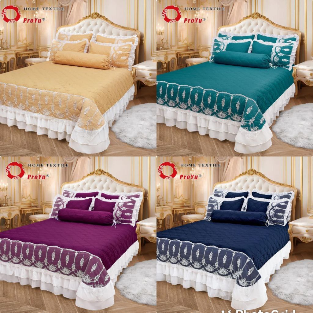 NEW ARRIVAL Cadar Ropol Pengantin 6-in-1 Patchwork Premium Quality ...