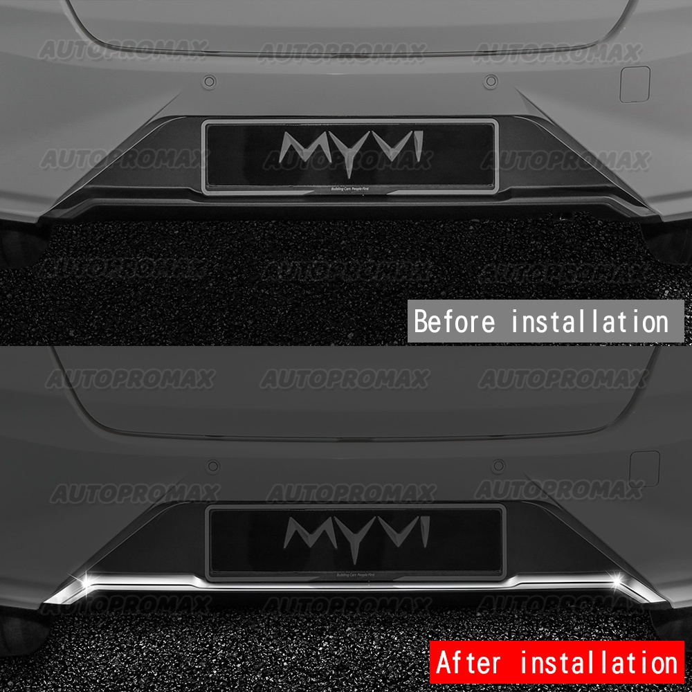 AUTOPROMAX Perodua myvi 2021-2024 rear bumper garnish accessories myvi ...