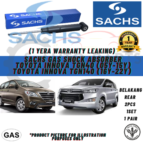 TOYOTA INNOVA TGN40 (05Y-15Y) / TGN140 (16Y-22Y) (belakang REAR) LEFT ...