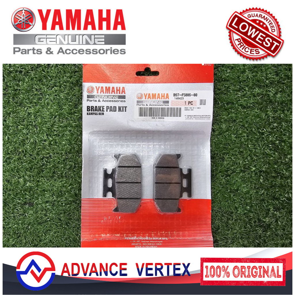 BRAKE PAD 2 R15 , MT15 REAR ORIGINAL | Shopee Malaysia