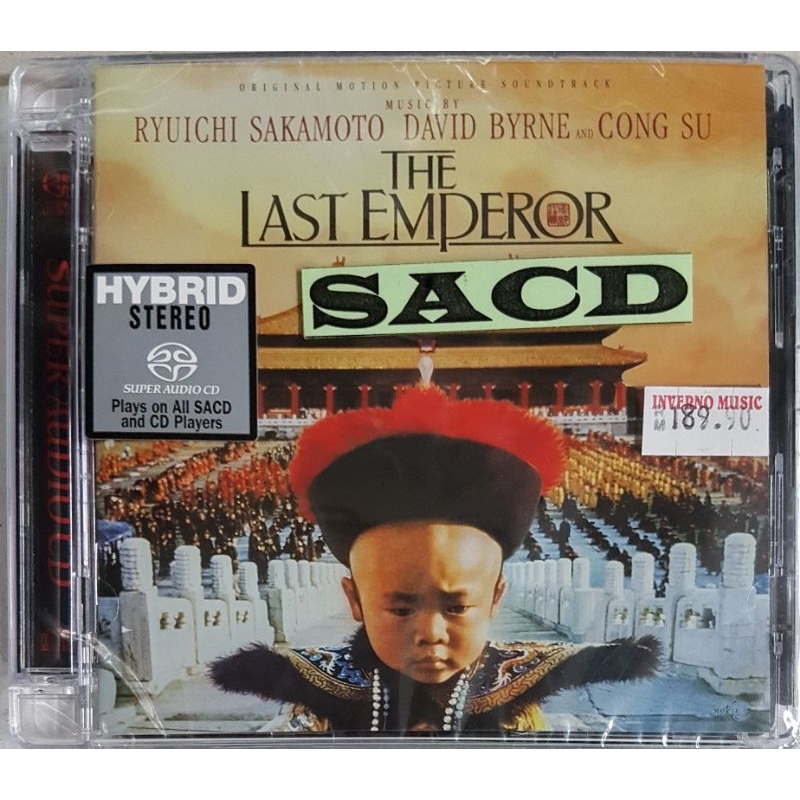 The Last Emperor: Original Motion Picture Soundtrack (SACD) | Shopee ...