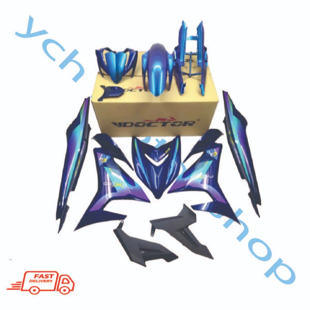 YAMAHA Y15 Y15ZR V2 Y15 V2 Y15 ZR V2 DOCTOR DOXOU COVER SET STICKER ...