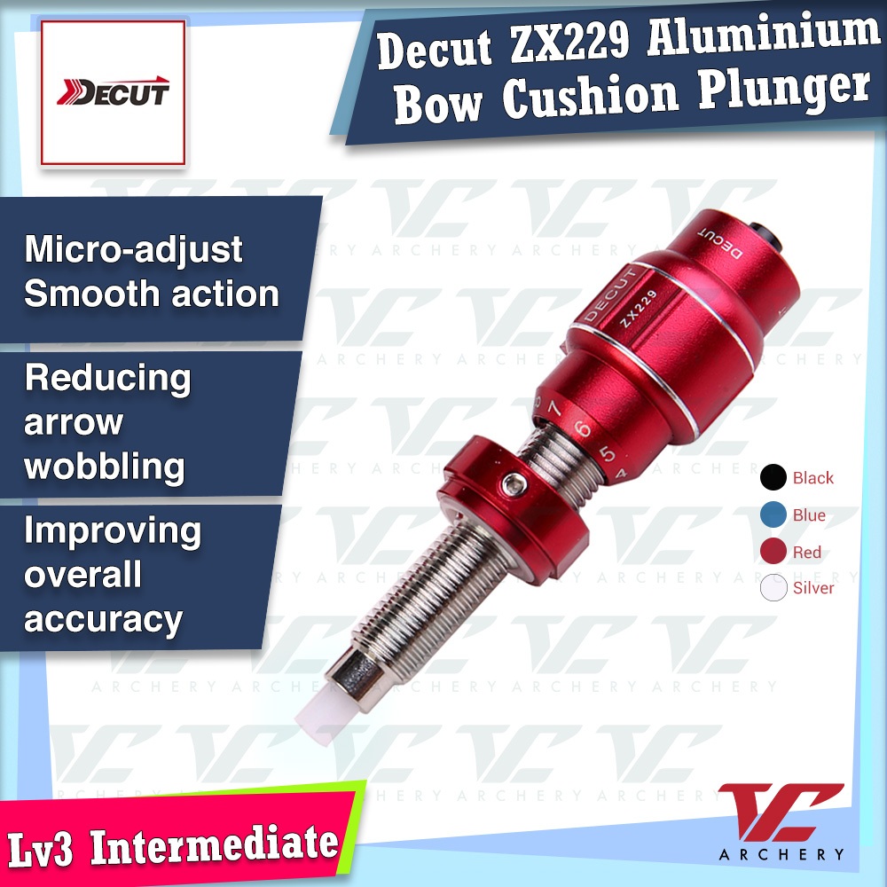 V Club Archery Decut ZX229 Recurve Bow Cushion Plunger - Micro ...