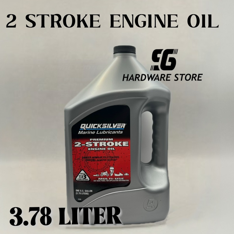 🔥Ready stock🔥QUICKSILVER MARINE LUBRICANTS 2T TCW-3 PREMIUM 2-STROKE ...