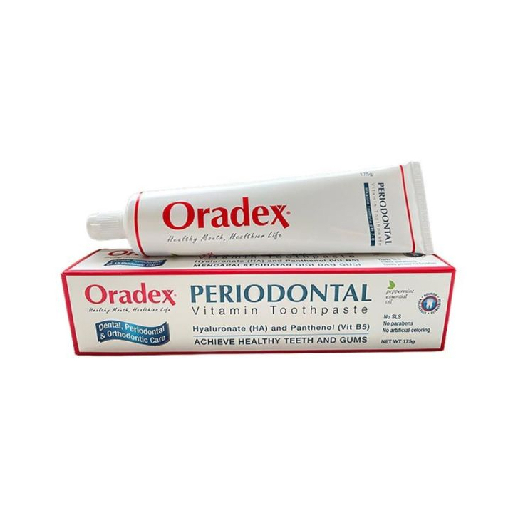 Oradex Periodontal Vitamin Toothpaste 100g | Shopee Malaysia