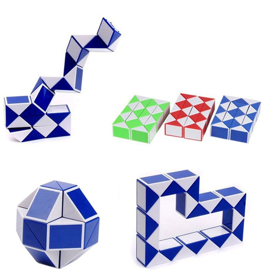 Magic Cube Snake Rubic Puzzle Mini (Random color) | Shopee Malaysia