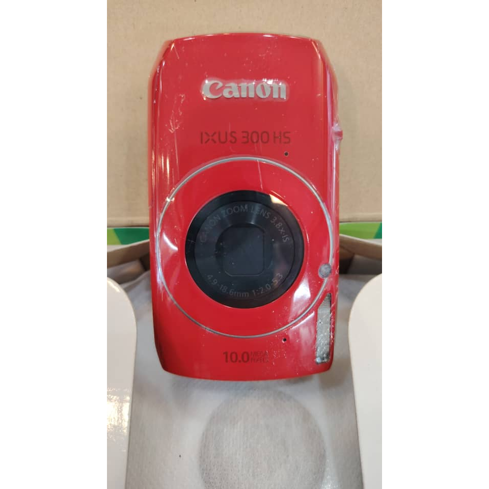 Canon Ixus 300hs Japan Digital Camera (Red colour) | Shopee Malaysia