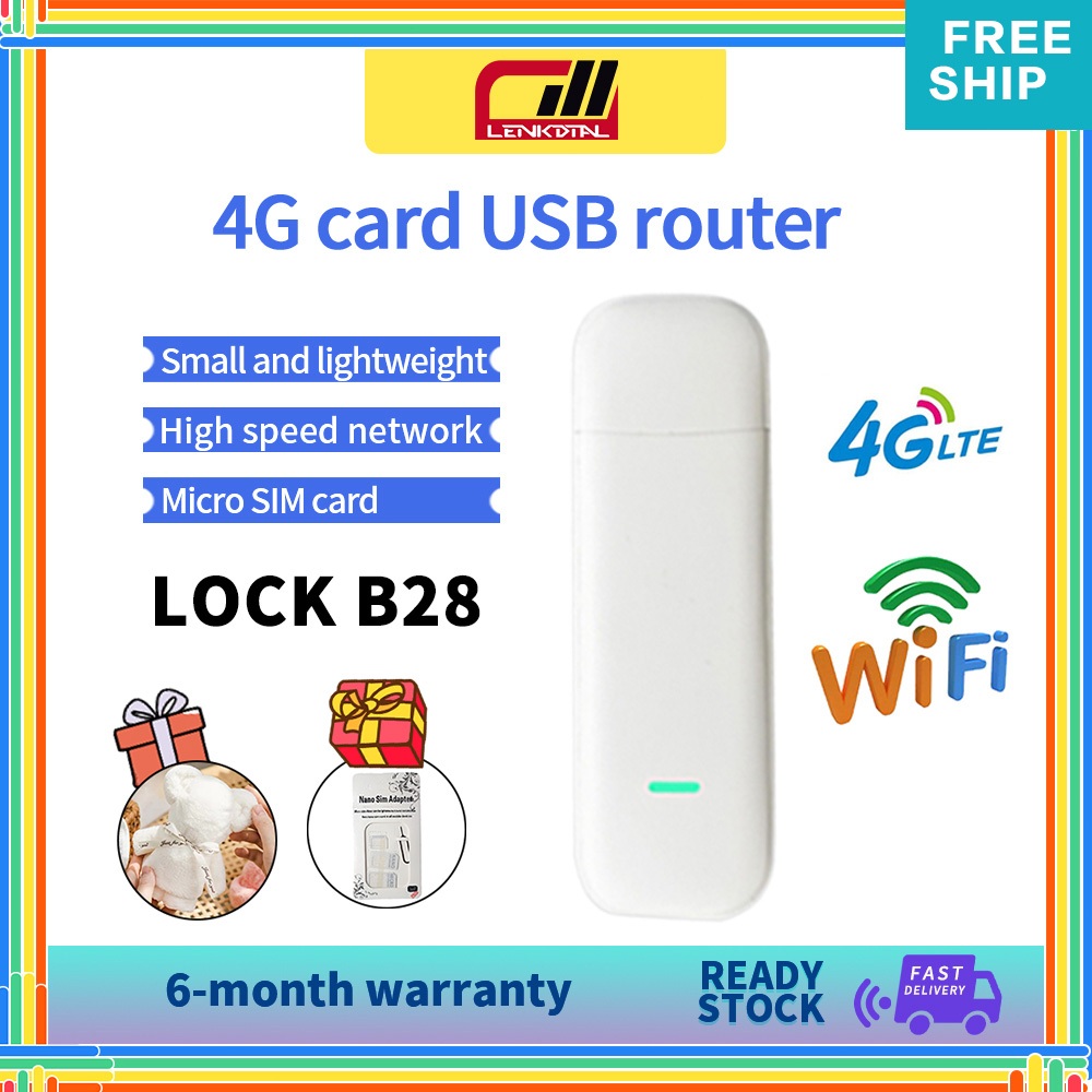 Band 28 modem RS810 PRO 4g Router SIM Card WiFi 150Mbps Portable USB ...