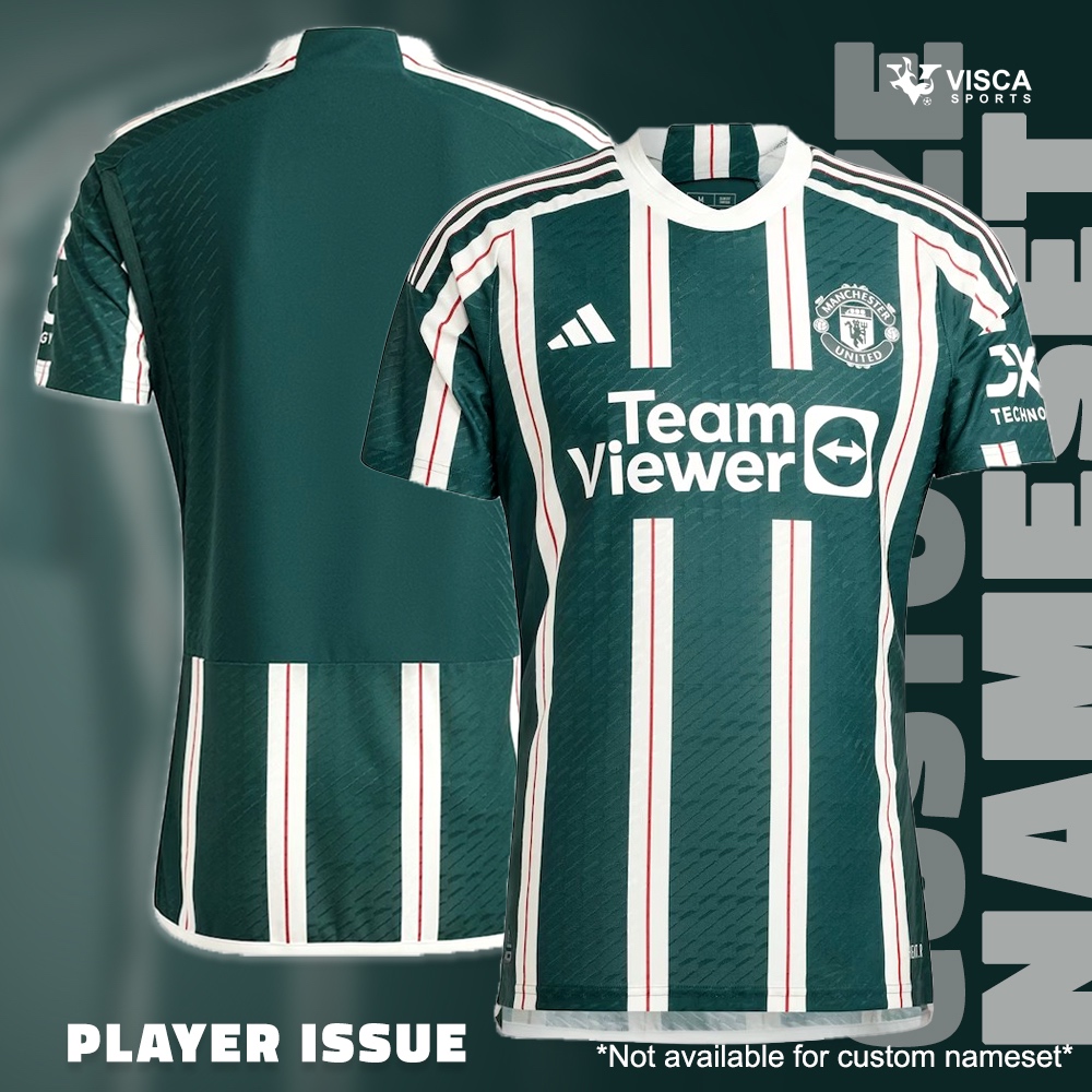 [Player Issue] Man Unted Away Player Issue Jersey Custom Nameset Player ...