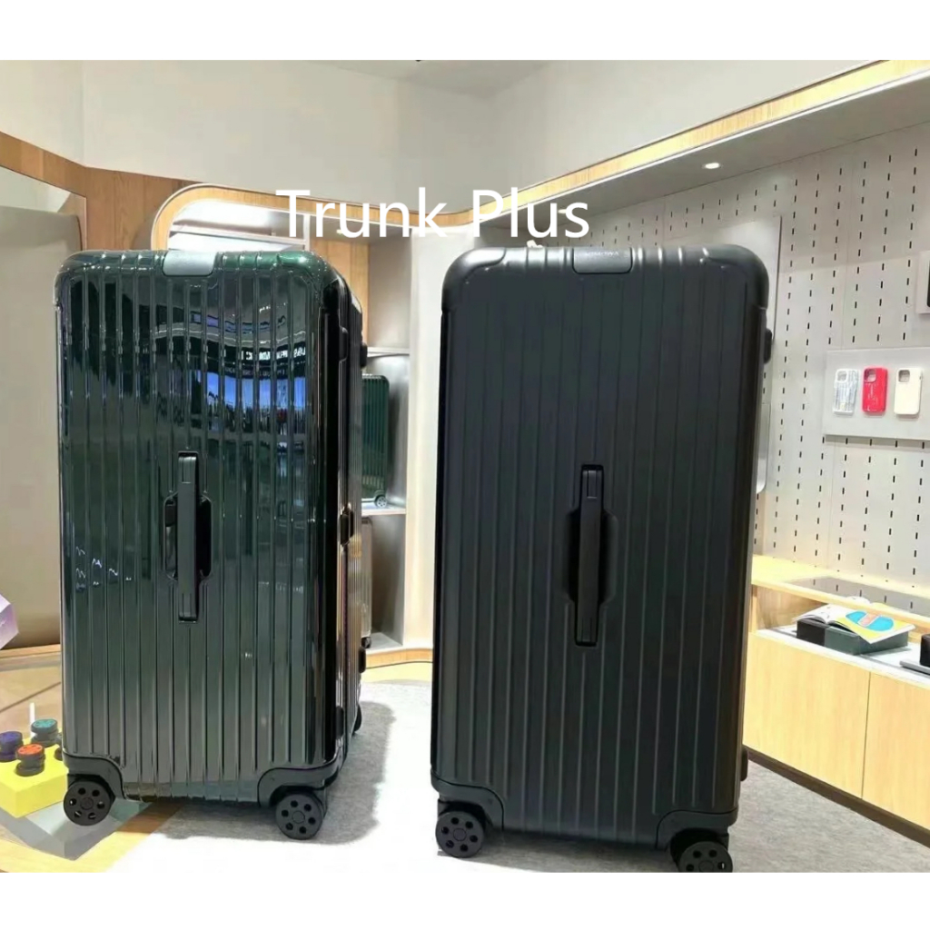 RIMOWA Trunk Plus 33 inches Polycarbonate Matte Black Luggage Trolley ...