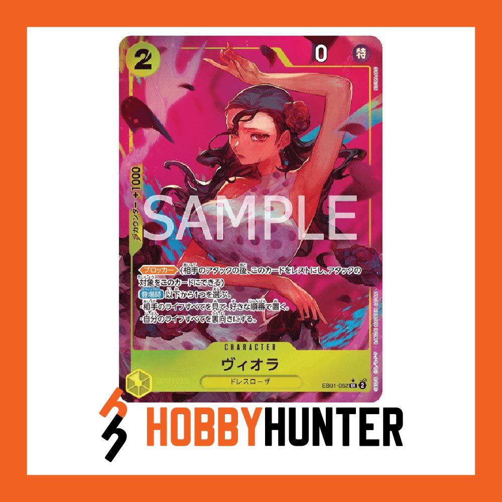 ONE PIECE CARD EB01-052 Viola (SR) Parallel Art | Shopee Malaysia