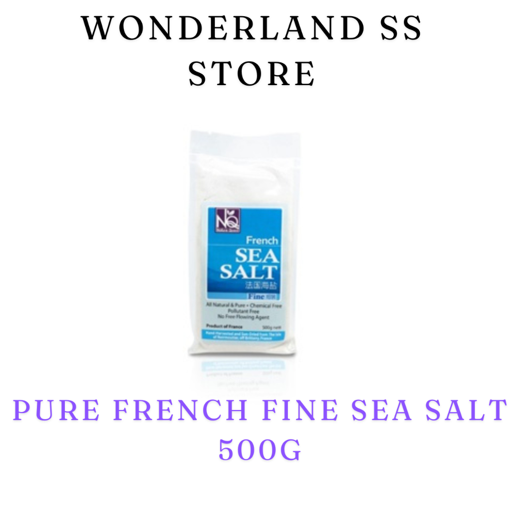 Hand Harvested Pure French Fine Sea Salt 500g. 100% Natural Has over 80 ...
