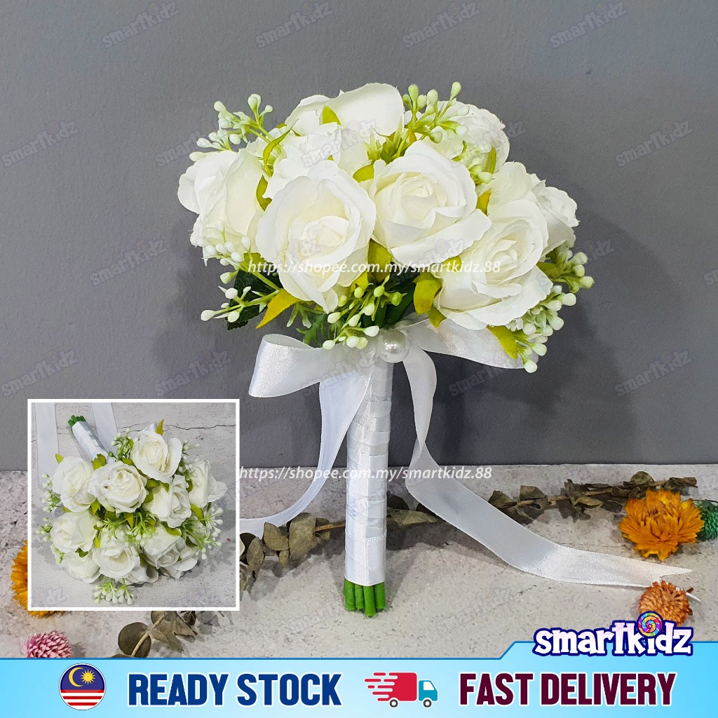 Premium Wedding Bridal Bouquet Custom Made | Bunga Tangan Pengantin ...