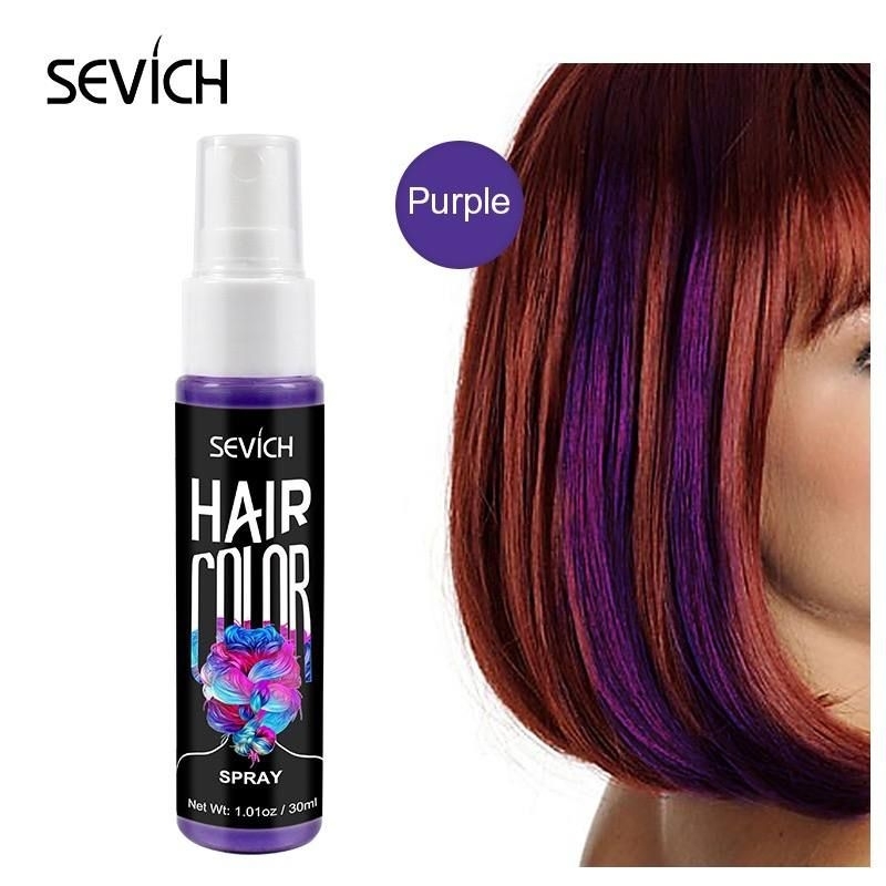 SEVICH HAIR COLOUR SPRAY Spray Magic pewarna rambut Boleh menukar ...