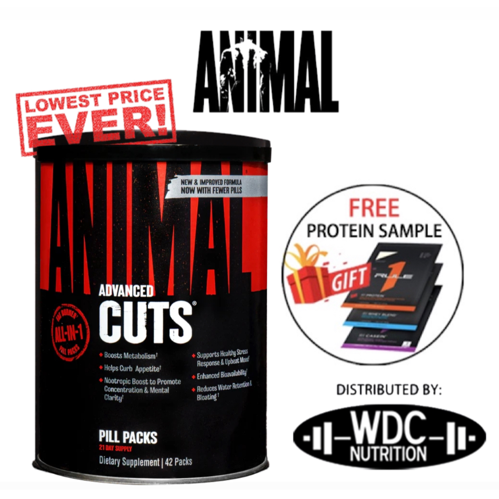 UNIVERSAL ANIMAL CUTS - ANIMAL CUT FAT BURNER, WEIGHT LOSS, RIPPED ...