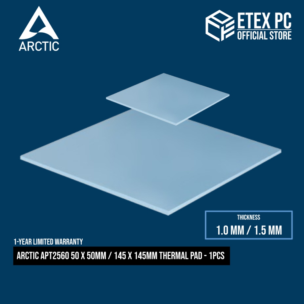 ARCTIC TP-2 (APT2560): Economic Thermal Pad, 145 X 145 X 0.5