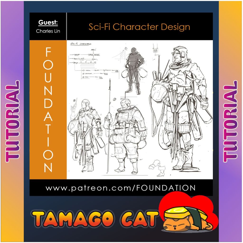 [VIDEO COURSE] SCI-FI CHARACTER DESIGN | Shopee Malaysia
