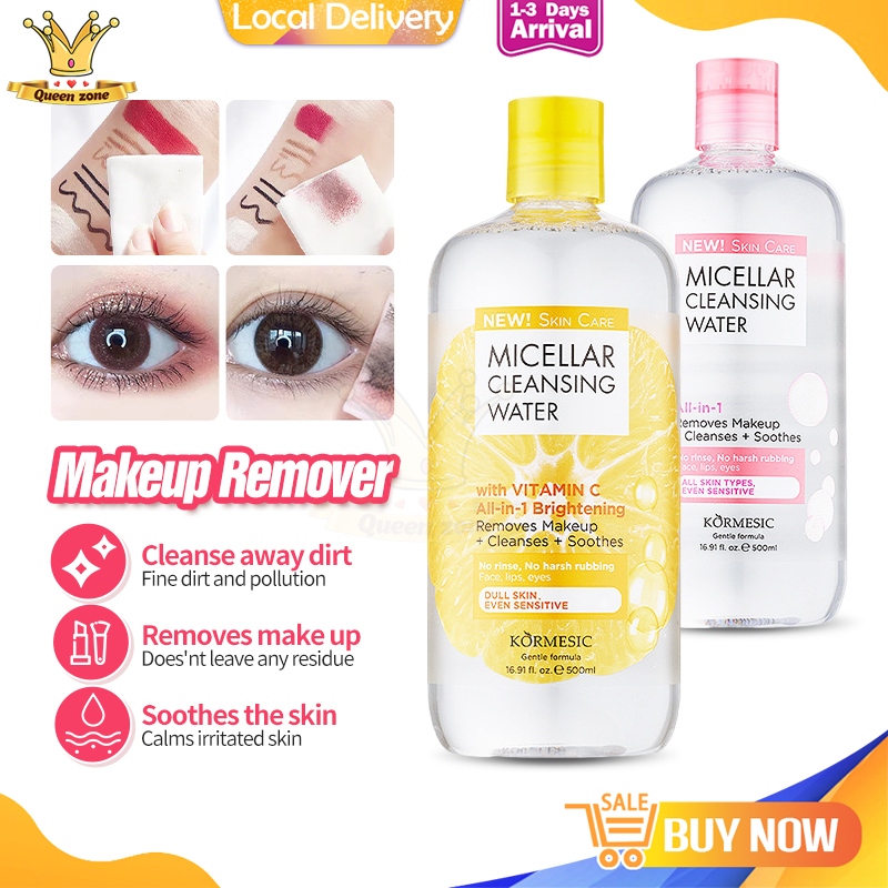 500ml Makeup Remover Micellar Water Vitamin C All-in1 Makeup Remover