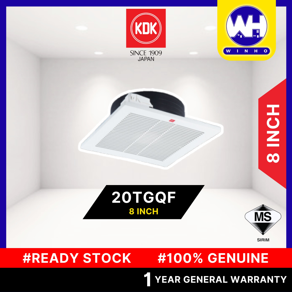 (Ready Stock) KDK 20TGQF Ceiling Mount Propeller Exhaust Fan