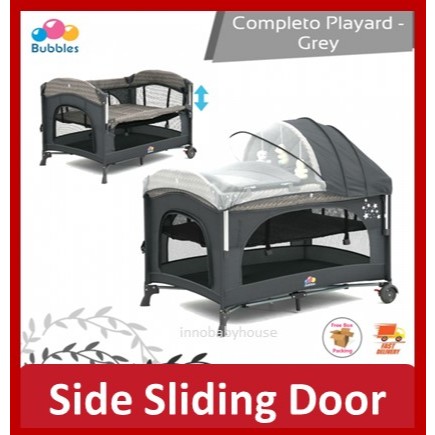 Bubbles Completo Premium Playpen Foldable BabyCot Katil Lipat Bayi